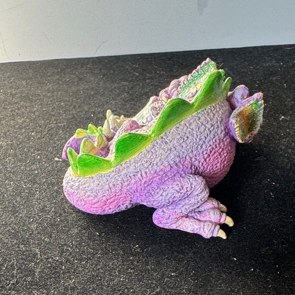 "Snoozy" figurine from The Franklin Mint's Mood Dragons collection - Picture 4 of 9